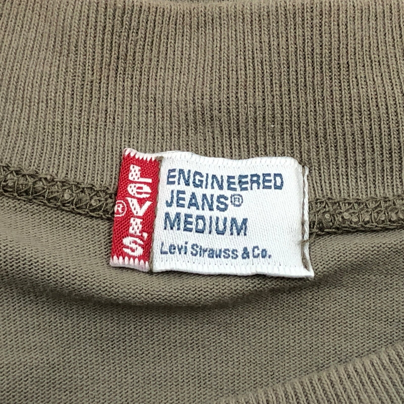 【中古品】【メンズ】 LEVI'S リーバイス ENGINEERED JEANS DESIDERATA PRINT L/S TEE エンジニアードジーンズ 長袖Tシャツ トップス 146-260627-hn-03-fur サイズ：M カラー：カーキ系 万代Net店