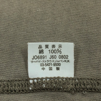 【中古品】【メンズ】 LEVI'S リーバイス ENGINEERED JEANS DESIDERATA PRINT L/S TEE エンジニアードジーンズ 長袖Tシャツ トップス 146-260627-hn-03-fur サイズ：M カラー：カーキ系 万代Net店