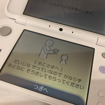 【中古品】 任天堂 Newニンテンドー2 DS LL 本体 ホワイト 動作確認済み 036-260827-ns-01-teih カラー：ラベンダー 万代Net店