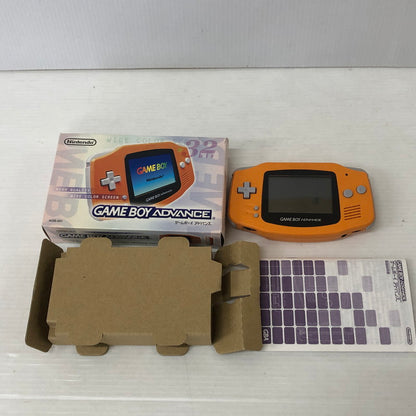 【中古品】 任天堂 GAME BOY ADVANCE ゲームボーイアドバンス 本体 動作確認済み 023-260827-ns-02-teih カラー：オレンジ 万代Net店