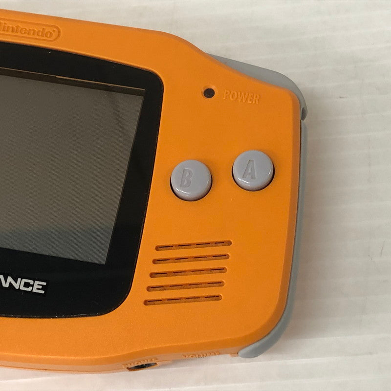 【中古品】 任天堂 GAME BOY ADVANCE ゲームボーイアドバンス 本体 動作確認済み 023-260827-ns-02-teih カラー：オレンジ 万代Net店