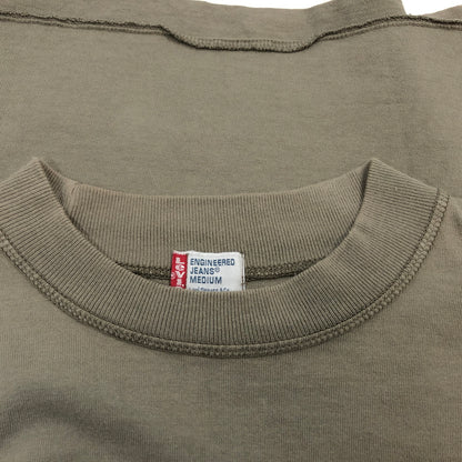【中古品】【メンズ】 LEVI'S リーバイス ENGINEERED JEANS DESIDERATA PRINT L/S TEE エンジニアードジーンズ 長袖Tシャツ トップス 146-260627-hn-03-fur サイズ：M カラー：カーキ系 万代Net店