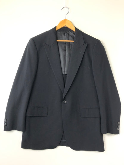 【中古品】【メンズ】 J.PRESS ジェイプレス Peaked Lapel Single Tailored Jacket P11-FB OV-BM-3-0202 ピークドラペル シングル テーラードジャケット アウター 147-260820-YS-06-hon サイズ：C-96 W-82 T-180 カラー：ブラック 万代Net店