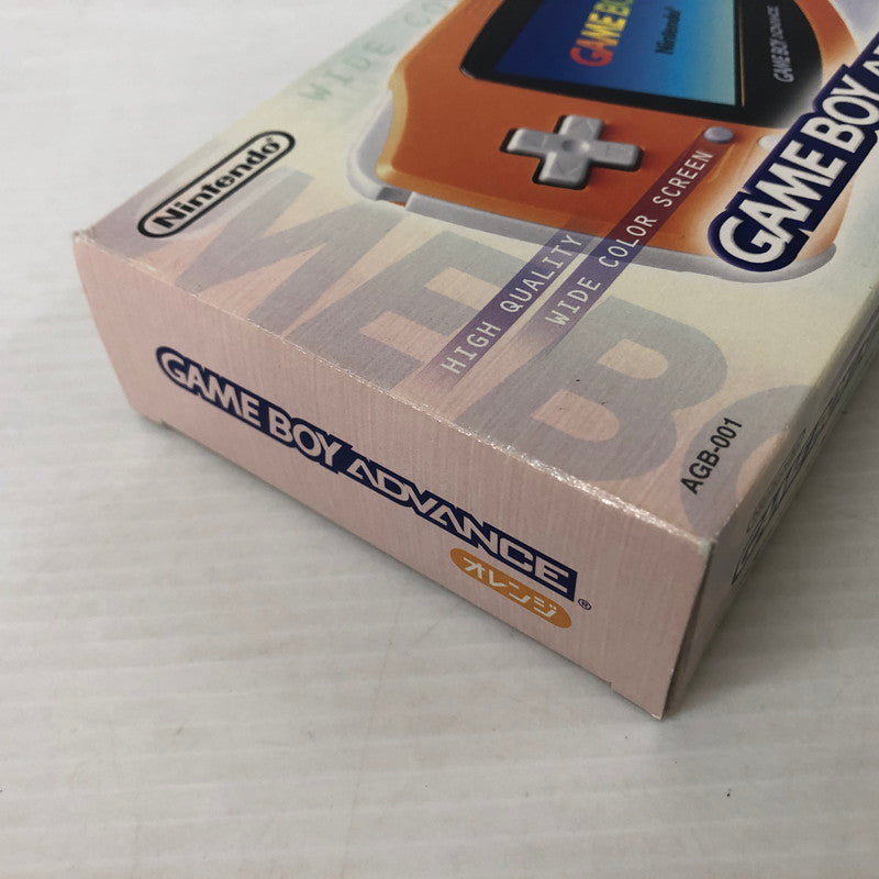 【中古品】 任天堂 GAME BOY ADVANCE ゲームボーイアドバンス 本体 動作確認済み 023-260827-ns-02-teih カラー：オレンジ 万代Net店