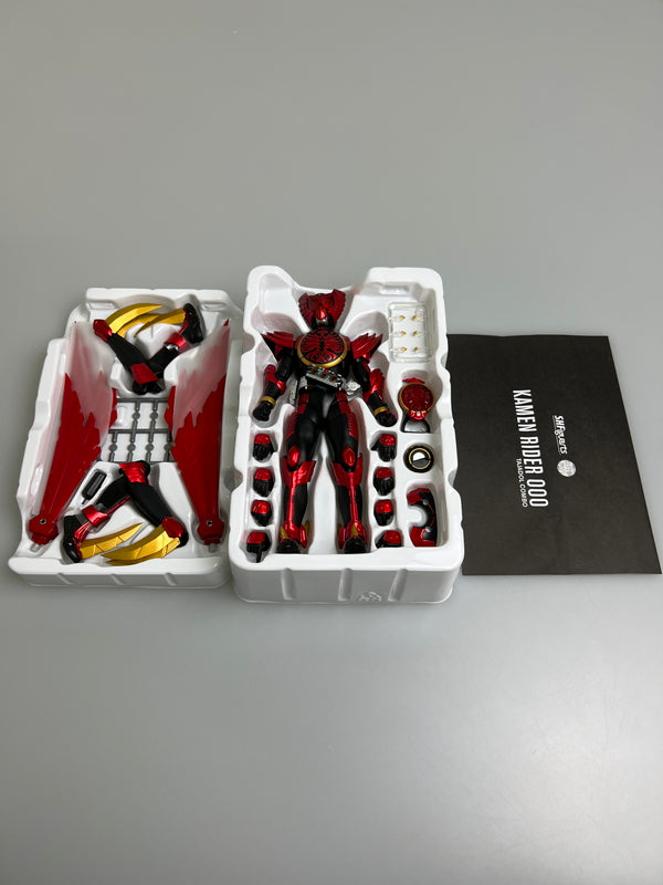【現状渡し品】 S.H.F 真骨彫製法 仮面ライダーオーズ タジャドルコンボ アクションフィギュア 042-260227-zi-02-min 万代Net店