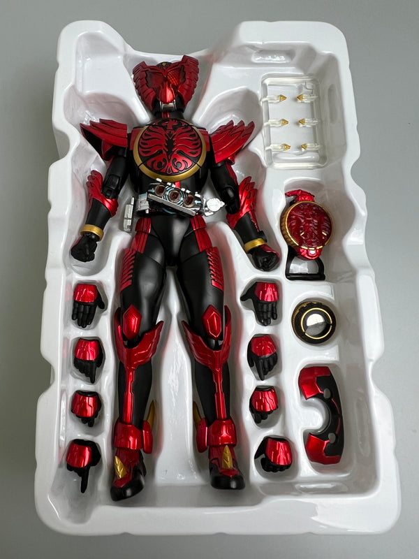 【現状渡し品】 S.H.F 真骨彫製法 仮面ライダーオーズ タジャドルコンボ アクションフィギュア 042-260227-zi-02-min 万代Net店