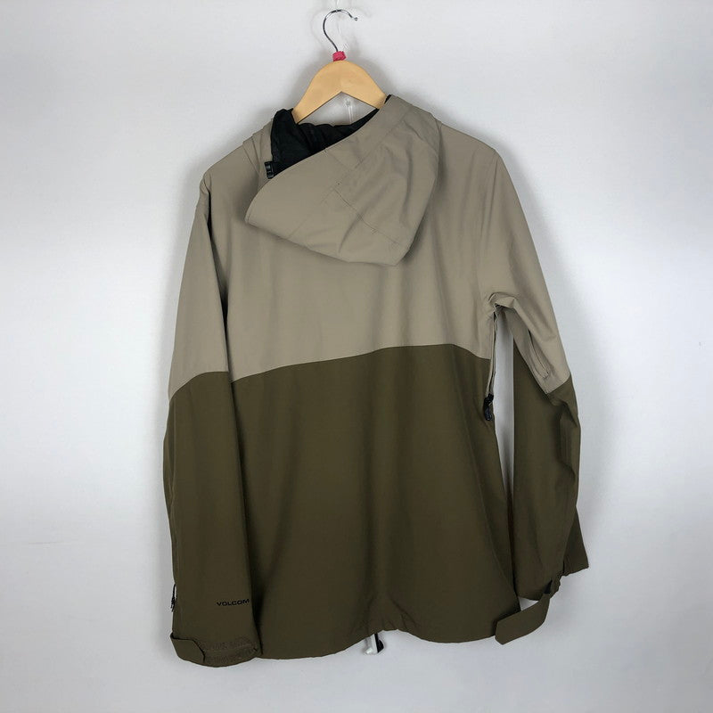 【中古品】【メンズ】 VOLCOM ボルコム 22-23モデル L GORE-TEX JKT スノーボード ウェア Mサイズ 120-260826-ns-01-teih サイズ：M カラー：カーキ 万代Net店