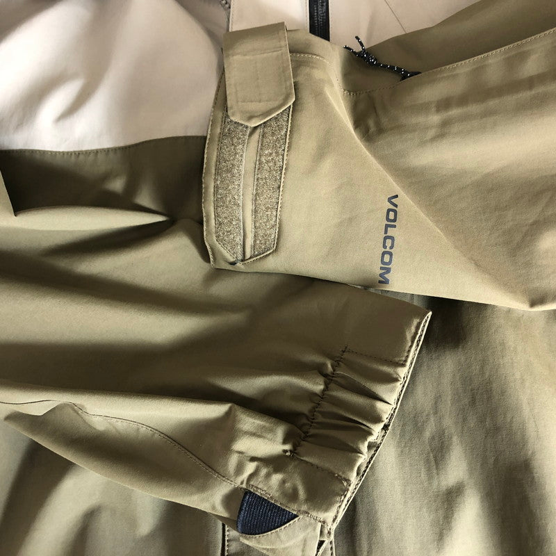 【中古品】【メンズ】 VOLCOM ボルコム 22-23モデル L GORE-TEX JKT スノーボード ウェア Mサイズ 120-260826-ns-01-teih サイズ：M カラー：カーキ 万代Net店
