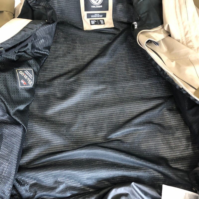 【中古品】【メンズ】 VOLCOM ボルコム 22-23モデル L GORE-TEX JKT スノーボード ウェア Mサイズ 120-260826-ns-01-teih サイズ：M カラー：カーキ 万代Net店