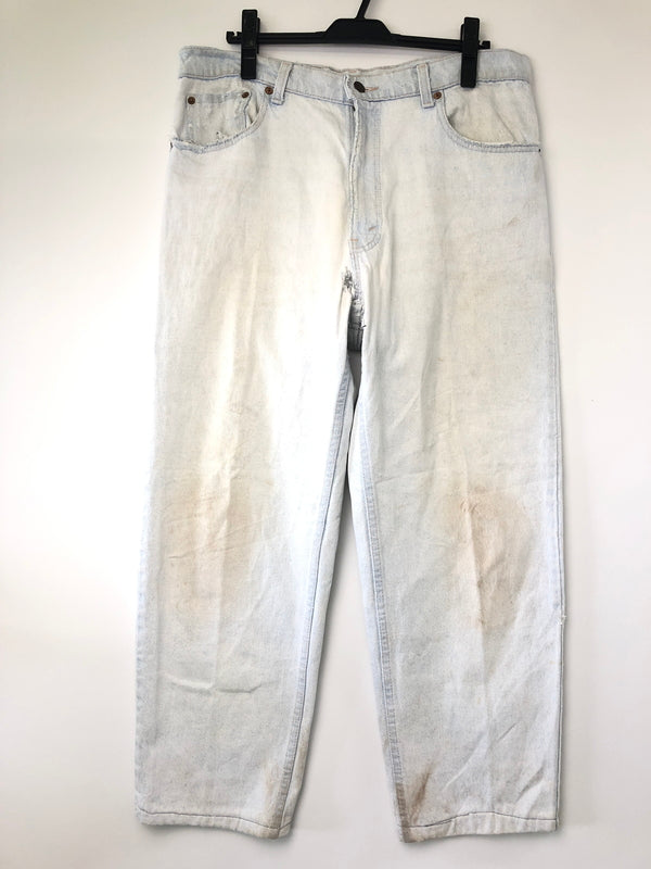 【中古品】【メンズ】 Levi's リーバイス Relaxed Fit Tapered 550 Jeans 550 リラックスド フィット テーパード デニム ジーンズ パンツ 156-260820-YS-07-hon サイズ：36 カラー：インディゴ 万代Net店