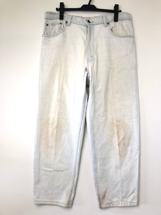 【中古品】【メンズ】 Levi's リーバイス Relaxed Fit Tapered 550 Jeans 550 リラックスド フィット テーパード デニム ジーンズ パンツ 156-260820-YS-07-hon サイズ：36 カラー：インディゴ 万代Net店