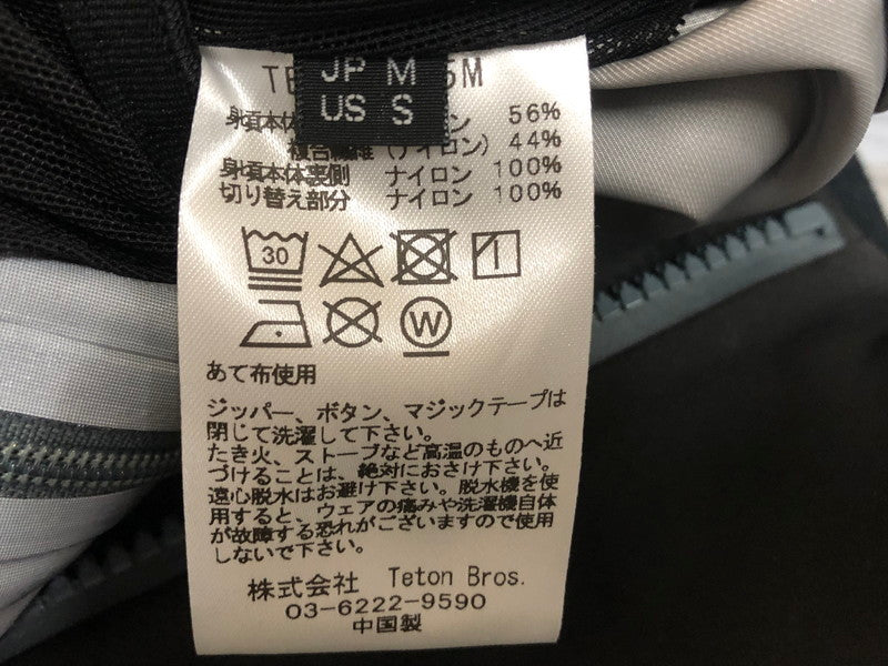【中古品】【メンズ】 TetonBros. Climatic Jacket TB243-050103 ティートンブロス クライマティック ジャケット 120-260826-ns-02-teih サイズ：M カラー：ブラック 万代Net店