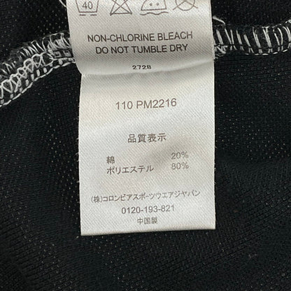 【中古品】【メンズ】 Columbia コロンビア 半袖ポロシャツ 144-260328-SS-01-iwa サイズ：XS カラー：ブラック 万代Net店