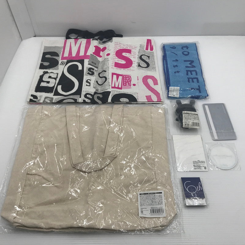 【中古品】 SMAP 関連 グッズ セット うちわ トートバッグ ペンライト等 キズ・汚れあり 086-260917-ti-03-tag 万代Net店