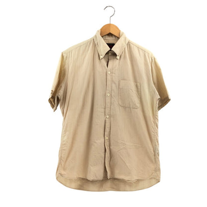 【中古品】【メンズ】 68&brothers シックスティエイトアンドブラザーズ 半袖シャツ カジュアルシャツ トップス 147-251029-hn-04-fur サイズ：M カラー：ベージュ系 万代Net店
