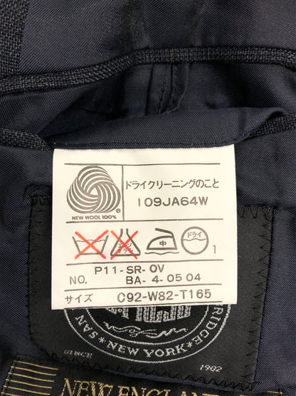【中古品】【メンズ】 J.PRESS ジェイプレス New England Model Check Suit P11-SR-OV BA-4-0504 ニューイングランドモデル チェック スーツ セットアップ 145-260820-YS-08-hon カラー：グレー 万代Net店