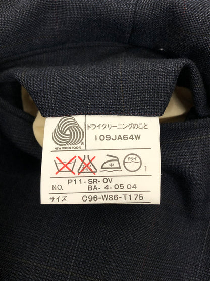 【中古品】【メンズ】 J.PRESS ジェイプレス New England Model Check Suit P11-SR-OV BA-4-0504 ニューイングランドモデル チェック スーツ セットアップ 145-260820-YS-08-hon カラー：グレー 万代Net店