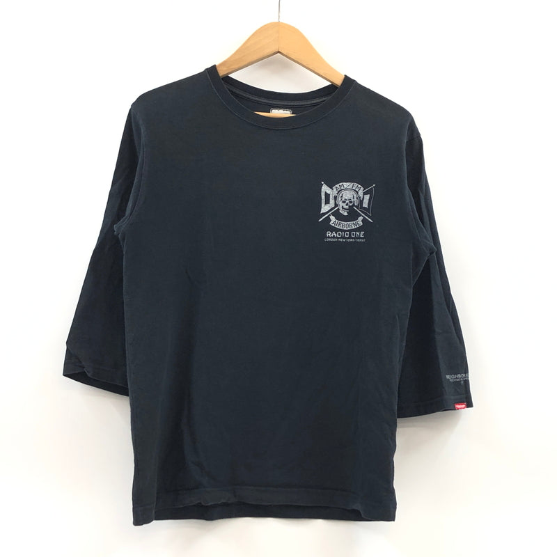 【中古品】【メンズ】 NEIGHBORHOOD ネイバーフッド LEFT CHEST LOGO PRINT TEE レフトチェストロゴ プリント 七分袖 Tシャツ トップス 142-260627-hn-06-fur サイズ：不明 カラー：ブラック 万代Net店
