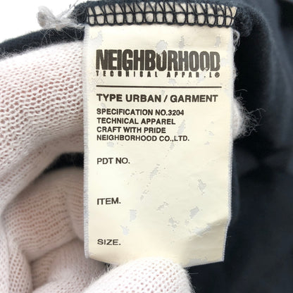 【中古品】【メンズ】 NEIGHBORHOOD ネイバーフッド LEFT CHEST LOGO PRINT TEE レフトチェストロゴ プリント 七分袖 Tシャツ トップス 142-260627-hn-06-fur サイズ：不明 カラー：ブラック 万代Net店