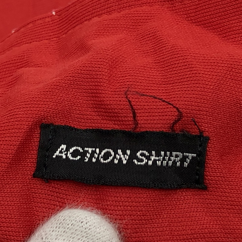 【現状渡し品】【メンズ】 Joel ジョエル 半袖シャツ カジュアルシャツ トップス 146-251029-hn-06-fur サイズ：L カラー：レッド 万代Net店