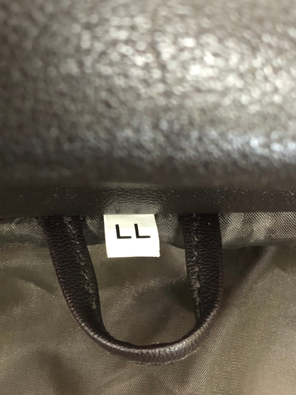 【中古品】【メンズ】 Unknown USED パッチワーク レザージャケット アウター 147-260820-YS-09-hon サイズ：LL カラー：ブラウン 万代Net店