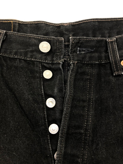 【中古品】【メンズ】 Levi's リーバイス 90’s 501 Cutoff Denim Shorts 6501-0660 501 90年代 カットオフ デニム ショーツ パンツ 156-260820-YS-10-hon サイズ：32 カラー：ブラック 万代Net店