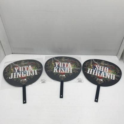 【中古品】 （1）Number_i グッズ セット Tシャツ ペンライト うちわ等 キズ・汚れあり Tシャツのサイズ不明 087-260917-ti-06-tag 万代Net店