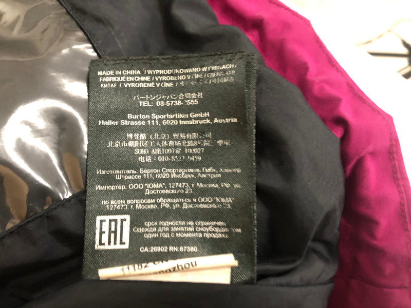 【中古品】【レディース】 BURTON ak GORE-TEX BLADE JKT スノーボードウェア ジャケット バートン 120-260826-teih サイズ：M カラー：パープル 万代Net店