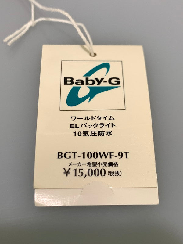 【中古品】【メンズ】 Baby-G ベイビージー BGT-100WF-4BT FIFA 1998 FRANCE WORLD CUP デジタル クォーツ腕時計 ウォッチ 196-241129-me-04-min カラー：イエロー 万代Net店