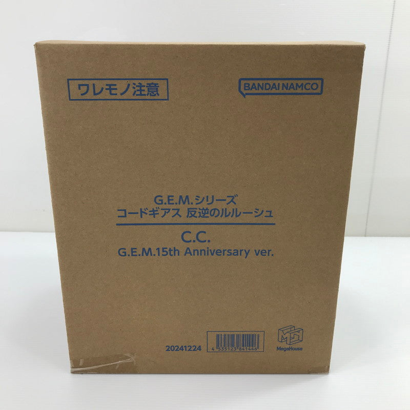 【中古美品】 コードギアス 反逆のルルーシュ C.C. G.E.M.15th Anniversary ver. 輸送箱開封済み 外箱未開封 052-260716-ti-06-tag 万代Net店