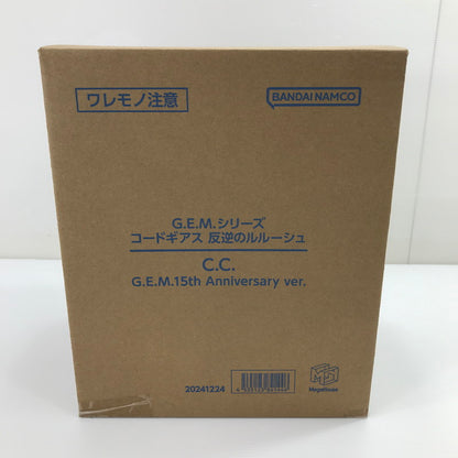 【中古美品】 コードギアス 反逆のルルーシュ C.C. G.E.M.15th Anniversary ver. 輸送箱開封済み 外箱未開封 052-260716-ti-06-tag 万代Net店