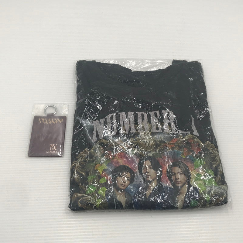 【中古品】 （1）Number_i グッズ セット Tシャツ ペンライト うちわ等 キズ・汚れあり Tシャツのサイズ不明 087-260917-ti-06-tag 万代Net店