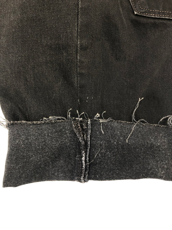 【中古品】【メンズ】 Levi's リーバイス 90’s 501 Cutoff Denim Shorts 6501-0660 501 90年代 カットオフ デニム ショーツ パンツ 156-260820-YS-10-hon サイズ：32 カラー：ブラック 万代Net店