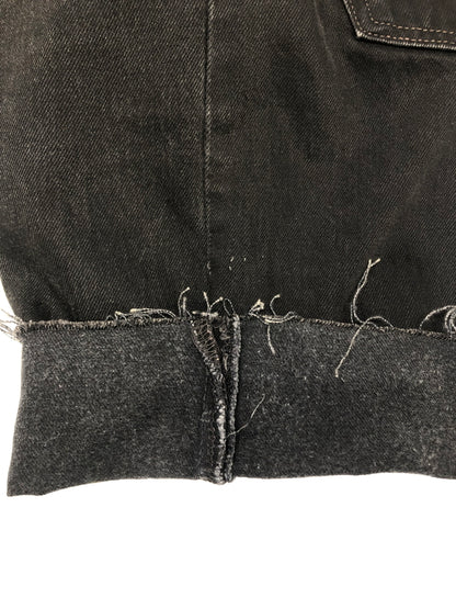 【中古品】【メンズ】 Levi's リーバイス 90’s 501 Cutoff Denim Shorts 6501-0660 501 90年代 カットオフ デニム ショーツ パンツ 156-260820-YS-10-hon サイズ：32 カラー：ブラック 万代Net店