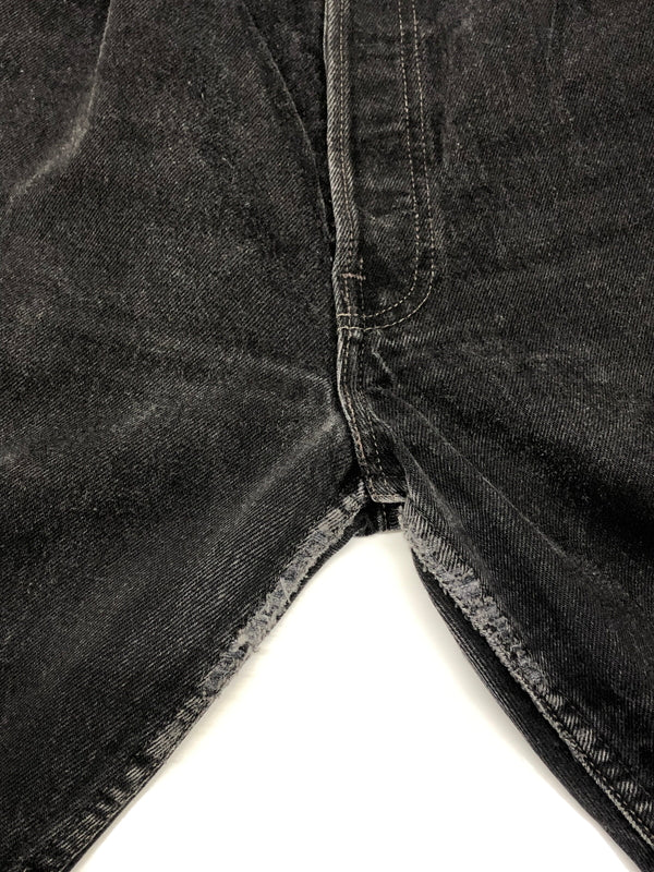 【中古品】【メンズ】 Levi's リーバイス 90’s 501 Cutoff Denim Shorts 6501-0660 501 90年代 カットオフ デニム ショーツ パンツ 156-260820-YS-10-hon サイズ：32 カラー：ブラック 万代Net店