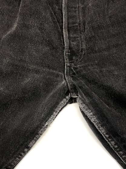 【中古品】【メンズ】 Levi's リーバイス 90’s 501 Cutoff Denim Shorts 6501-0660 501 90年代 カットオフ デニム ショーツ パンツ 156-260820-YS-10-hon サイズ：32 カラー：ブラック 万代Net店