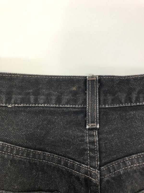 【中古品】【メンズ】 Levi's リーバイス 90’s 501 Cutoff Denim Shorts 6501-0660 501 90年代 カットオフ デニム ショーツ パンツ 156-260820-YS-10-hon サイズ：32 カラー：ブラック 万代Net店