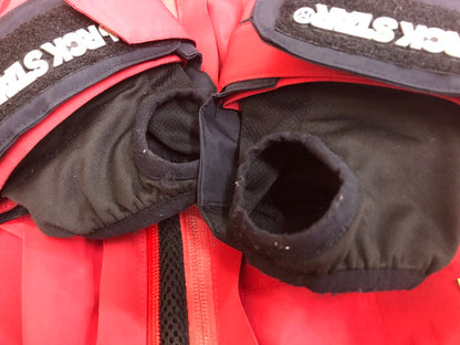 【中古品】 Mtn. Rock Star マウンテンロックスター HARUMAKI JACKET スノーボードジャケット 120-260826-ns-08-teih サイズ：L カラー：レッド 万代Net店
