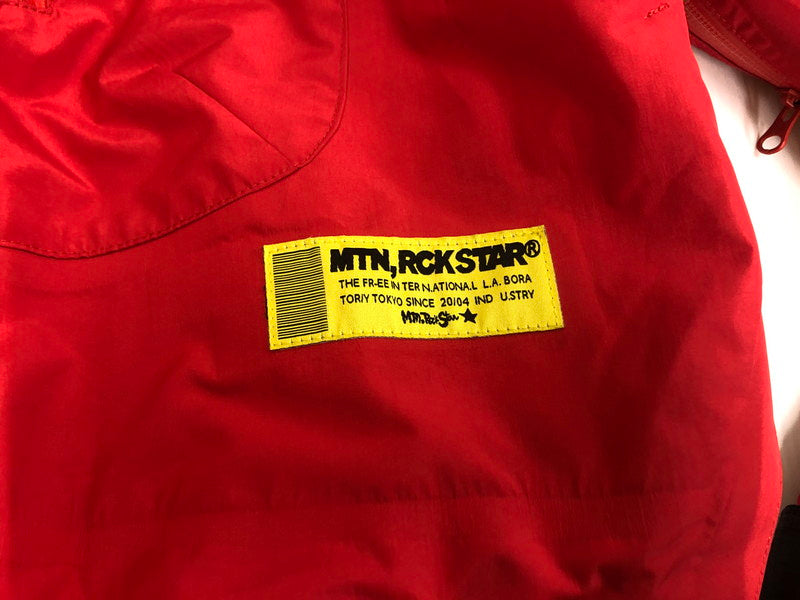 【中古品】 Mtn. Rock Star マウンテンロックスター HARUMAKI JACKET スノーボードジャケット 120-260826-ns-08-teih サイズ：L カラー：レッド 万代Net店
