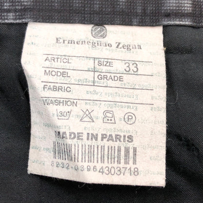 【中古品】【メンズ】 ERMENEGILDO ZEGNA エルメネジルド ゼニア FADE PANTS フェードパンツ ボトムス 158-260627-hn-11-fur サイズ：33 カラー：ブラック系 万代Net店