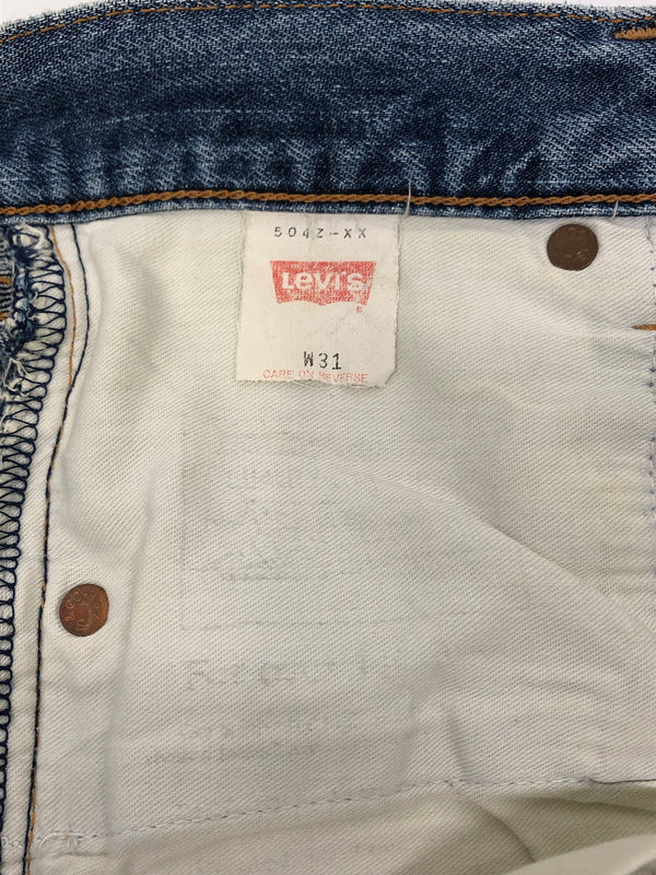 【中古品】【メンズ】 Levi's リーバイス 90's 504Z-XX Repro Denim Jeans 504Z-XX 90年代 日本製復刻 504Z-XX デニム ジーンズ パンツ 156-260820-YS-11-hon サイズ：31 カラー：インディゴ 万代Net店