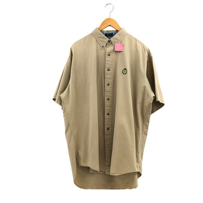 【中古品】【メンズ】 CHAPS RALPH LAUREN チャップス ラルフローレン 半袖シャツ カジュアルシャツ トップス 146-251029-hn-09-fur サイズ：L カラー：ベージュ系 万代Net店