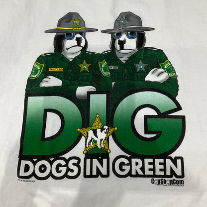 【中古品】【メンズ】 BIG DOGS プリント S/S TEE 147-260328-SS-06-iwa サイズ：L カラー：ホワイト 万代Net店