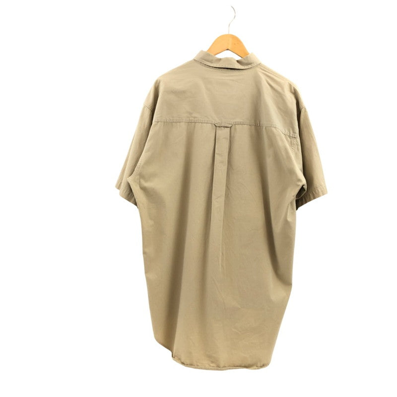 【中古品】【メンズ】 CHAPS RALPH LAUREN チャップス ラルフローレン 半袖シャツ カジュアルシャツ トップス 146-251029-hn-09-fur サイズ：L カラー：ベージュ系 万代Net店