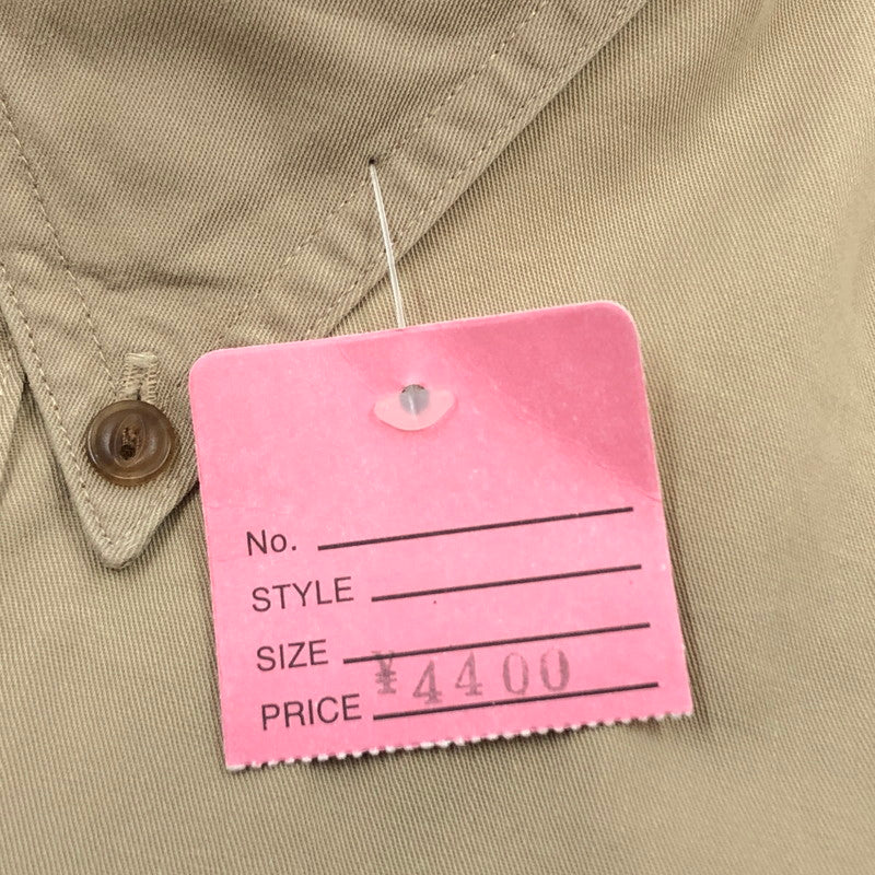 【中古品】【メンズ】 CHAPS RALPH LAUREN チャップス ラルフローレン 半袖シャツ カジュアルシャツ トップス 146-251029-hn-09-fur サイズ：L カラー：ベージュ系 万代Net店