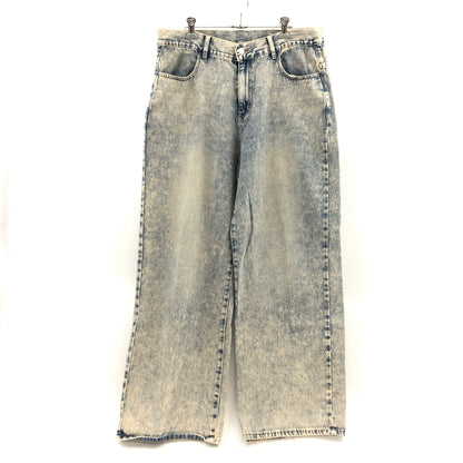 【中古品】【メンズ】 FREAK'S STORE フリークスストア MR HEARTS VINTAGE WASH WIDE STRAIGHT DENIM 1243280400001 デニムパンツ ボトムス 158-260627-hn-12-fur サイズ：L カラー：ブルー系 万代Net店