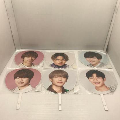 【中古美品】 STRATO うちわ 大量セット なにわ男子 SixTONES timelesz 本体のみあり 086-260917-ti-08-tag 万代Net店