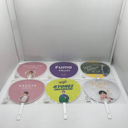 【中古美品】 STRATO うちわ 大量セット なにわ男子 SixTONES timelesz 本体のみあり 086-260917-ti-08-tag 万代Net店