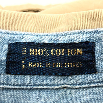 【中古品】【メンズ】 CHAPS RALPH LAUREN チャップス ラルフローレン 半袖シャツ カジュアルシャツ トップス 146-251029-hn-09-fur サイズ：L カラー：ベージュ系 万代Net店