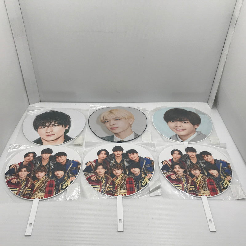 【中古美品】 STRATO うちわ 大量セット なにわ男子 SixTONES timelesz 本体のみあり 086-260917-ti-08-tag 万代Net店